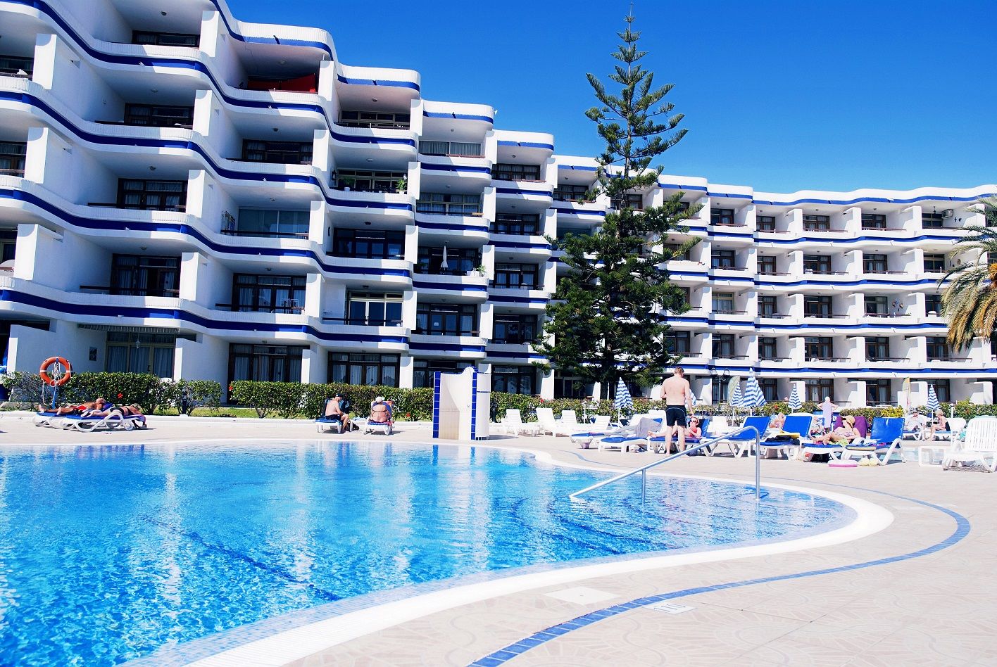 Apartamentos Tamaran 플라야 델 잉글스 외부 사진